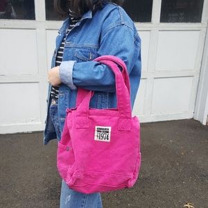 Converse One Star Circa 1974 Pink Canvas Tote Bag